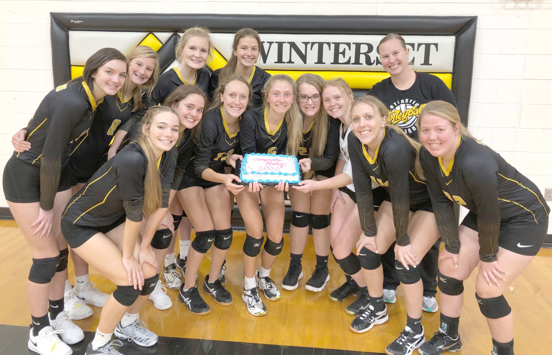 1,000 assists for Haley